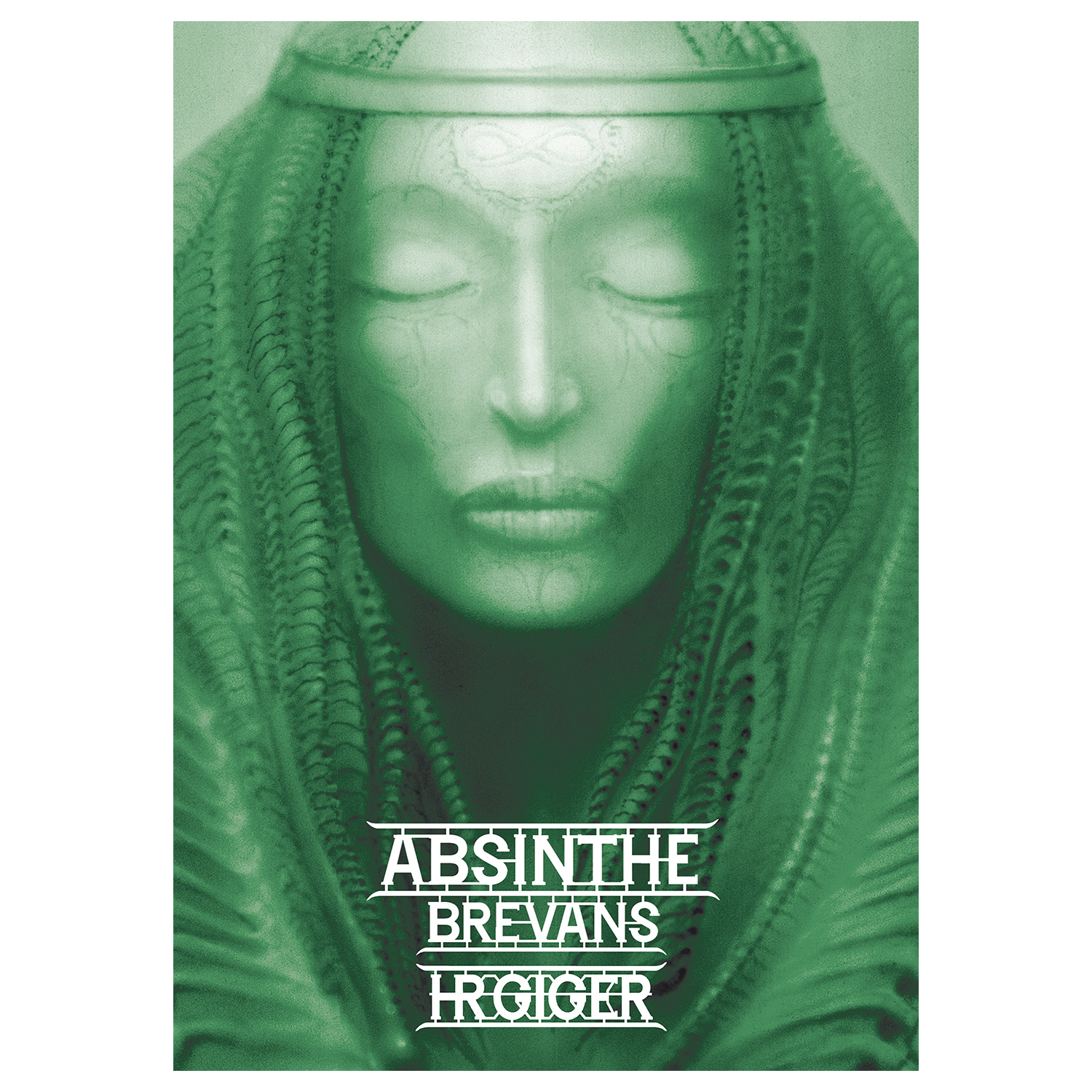 Poster Absinth Brevans H.R. Giger